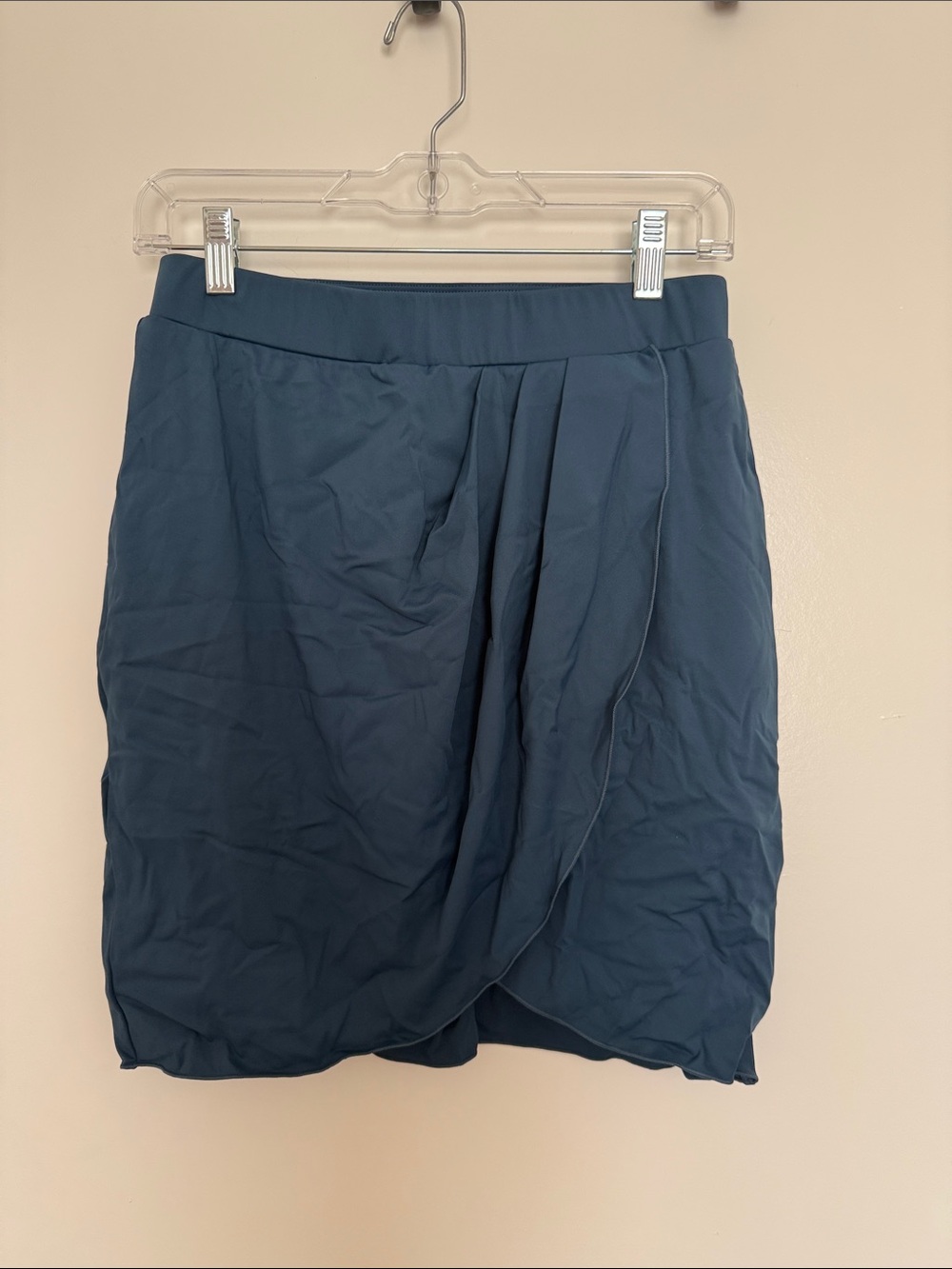Halara Women's blue Wrap Tulip Skirt